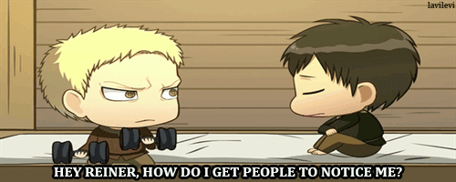 lavilevi:  SNK PICTURE DRAMA 12 Reiner giving advice. 