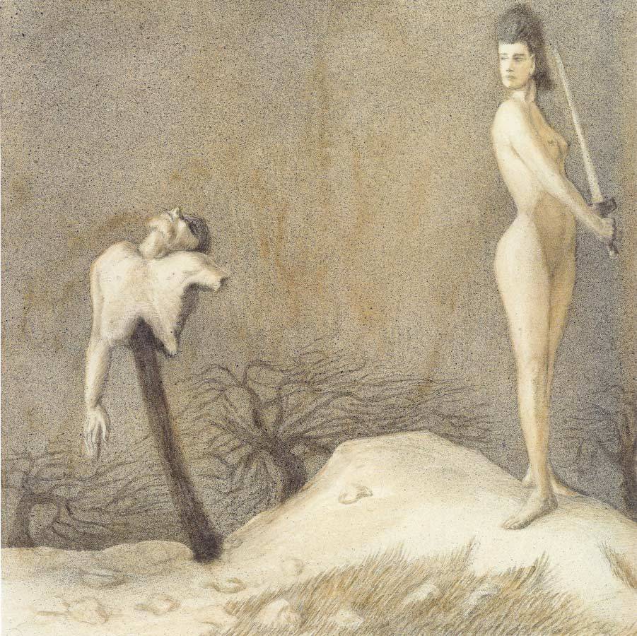 drakontomalloi:Alfred Kubin - The Slaughter Festivity. 1903