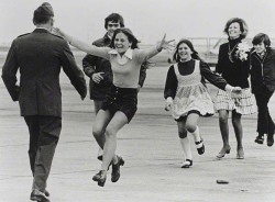 Burst of Joy, Travis Air Force Base, California, March 17, 1973.