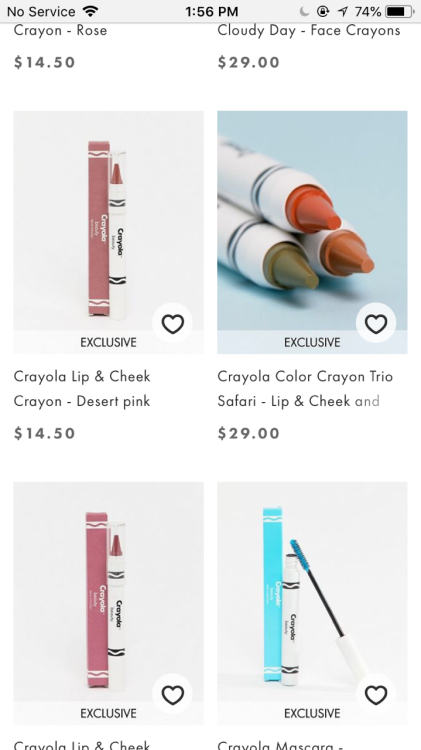 perks-of-being-chelle:  sociallyawkward18:  westafricanbaby:  chinkylee:  11thsense:  11thsense:  Crayola beauty is here….it’s over for u other makeup brands lmao   Actually this shit is really cute and the artist in me wants all of these   I just