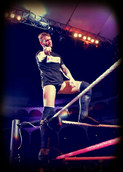 wrestling-gallery:  CM Punk live in Mexico  I’m sorry Punk!! I will try not to drool! =P