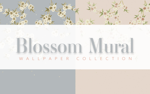 Blossom Mural WallpaperAn elegant and subdued blossom motif wallpaper in two colours.Download (early