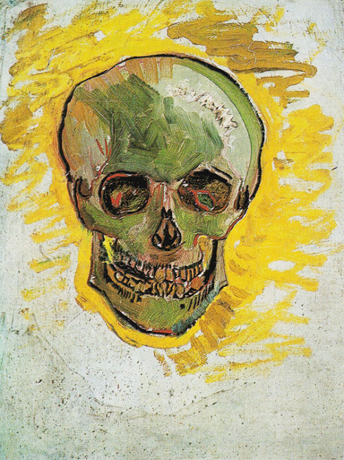 f-f-f-fight:  VINCENT VAN GOGH skull, 1887 and skull, 1887