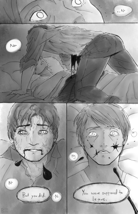 bayobayo:  With Me - Hannibal Fancomic(TW: porn pictures