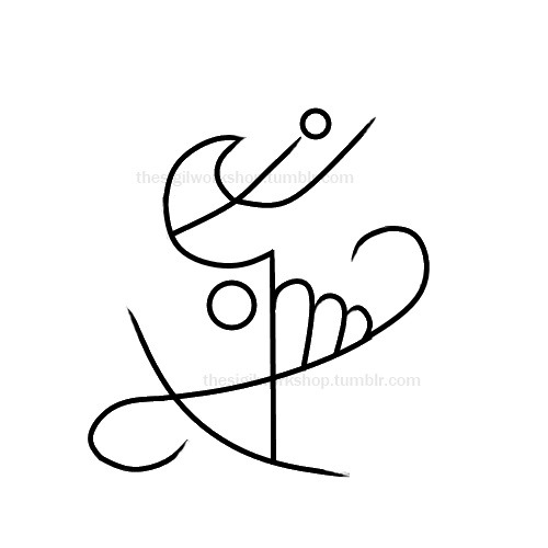 thesigilworkshop: “I am full of femininity.” To help ease dysphoria in regards to trans issues and h