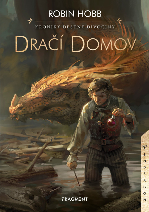 Covers For The Czech Version Of The Series The Rain Wild Chronicles (The Realm Of The Elderlings) By
