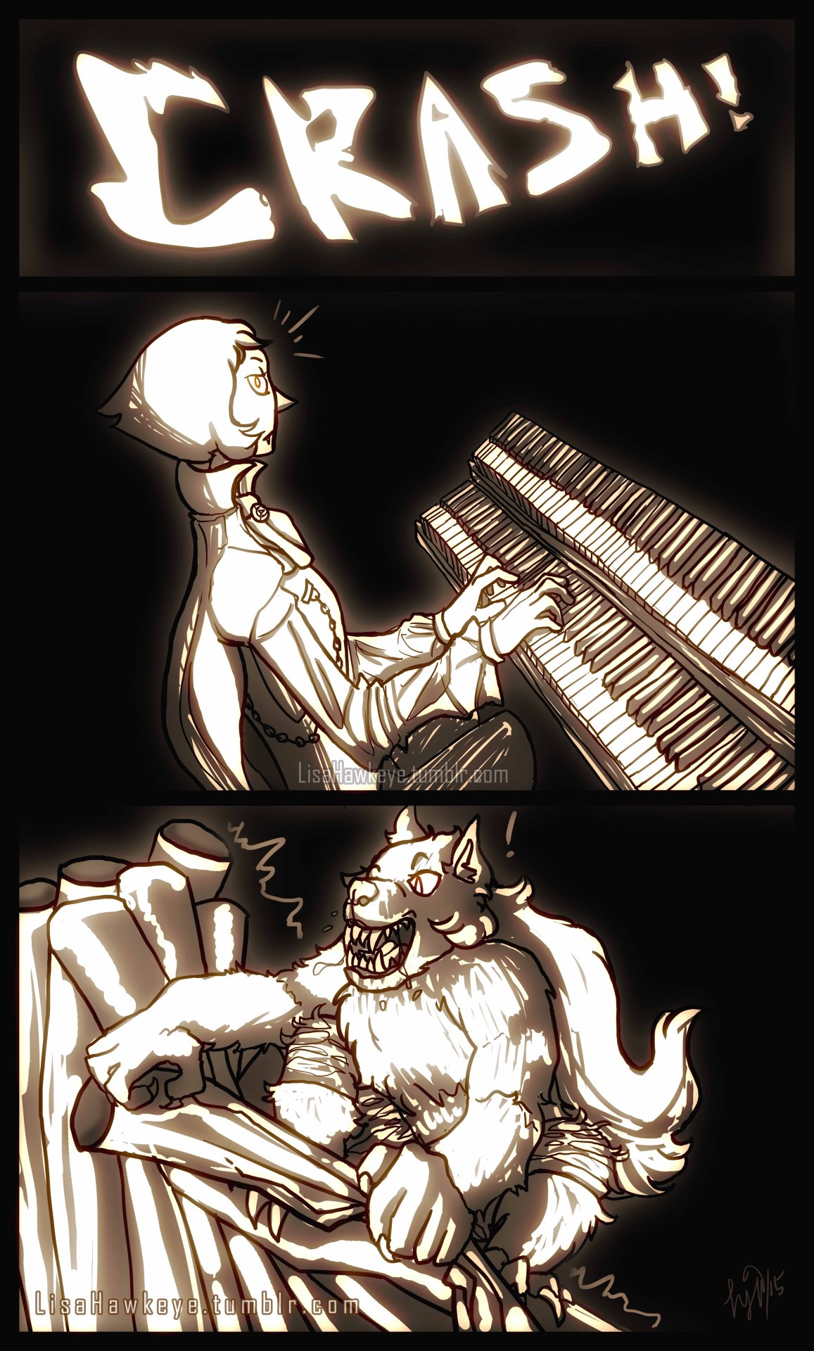 art-of-the-hawk:  and now she’ll have to fix the piano… again…My contribution