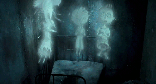 credencesbarebone:She spied on our lives through the little doll’s eyes..…and saw that we weren’t ha