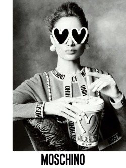 wgsn:  We’re busy trending this season’s ad campaigns and particularly feeling the @moschino one shown here - got to love the juxtaposition of a fast food feel with the subtle greyscale portraiture 