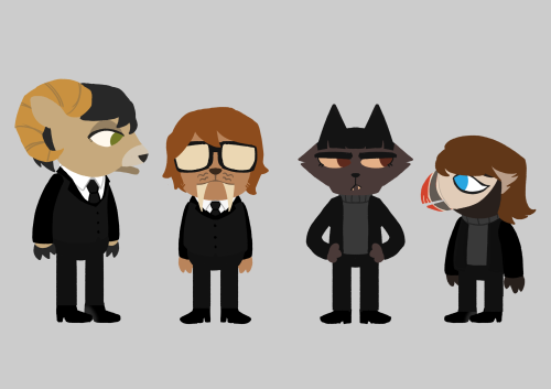 The Beatles In Night In The Woods