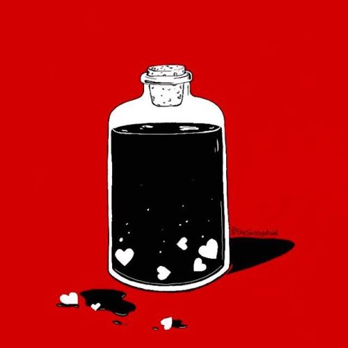 thesassydruid: Love potion. Prints coming soon.