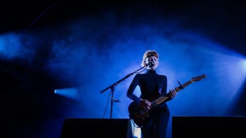 Elena on stage at Into The Great Wide Open in Vlieland, The Netherlands Friday, 1st September 2017  