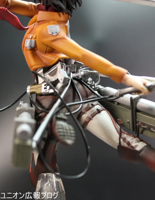 Union Creative has released more images of its 2nd Mikasa Hdge No. 5 figure, which was released late last year!Release Date: November 20th, 2015Retail Price: 14,500 Yen