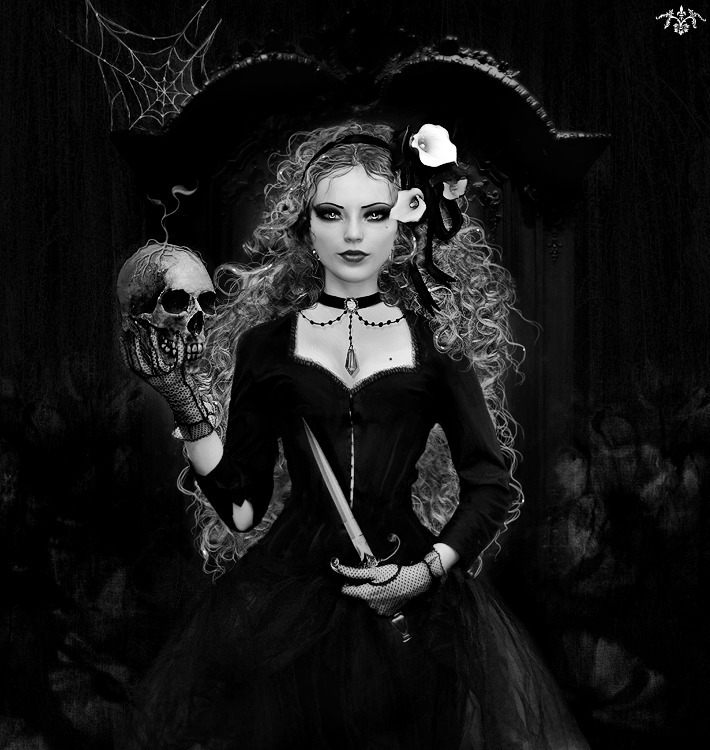 xfatalfairytale:  &ldquo;Memento Mori&rdquo; By. Eireen &ldquo;Believing