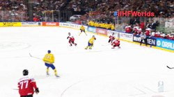eludingmonotony:  somekindofhockeyblog:  Filip Forsberg nets a hat-trick vs. Austria   Kids a beast