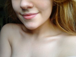 sextathlon:  Somebody suggested I upload a picture of my bare shoulders wearing only a smile, it was a reasonable request I was eager to try.  Such a beautiful smile.