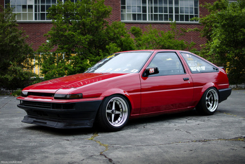 lowlife4life:  Lucas’ Corolla on Work Equip 01s by Travis Cuykendall on Flickr.