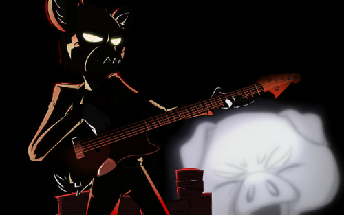 haunterspencer:I took some screenshots of Gorillaz and their beautiful bastard bass player… and turn