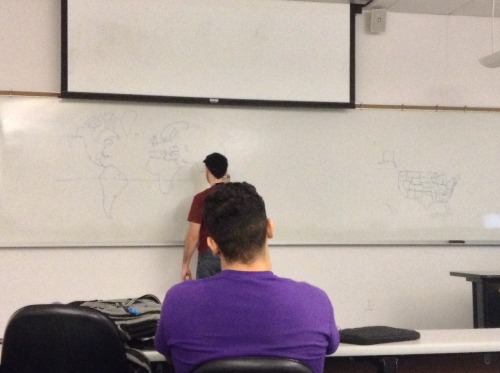 theproblematicblogger:  Geography teachers be like “I’m not an artist”