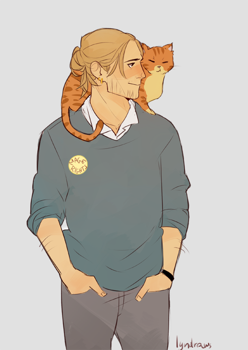 lyndraws:someone stop me from drawing more of this godawful hipster au