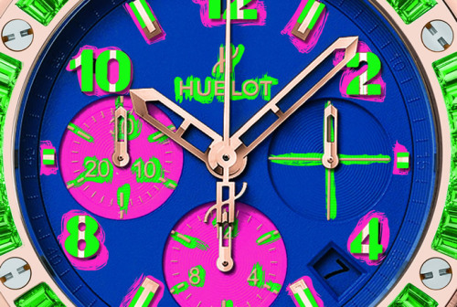 Hublot Big Bang “Pop Art” Timepieces… Limited To 200 Pieces Each Color… -E