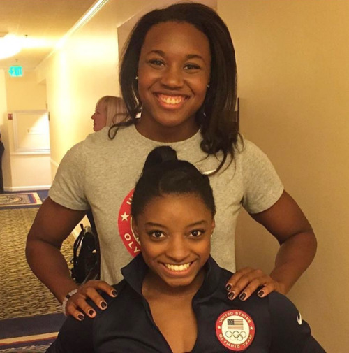 afrodesiacworldwide:  Role Models -Simone ManuelSimone BilesGabby DouglasIbtihaj MuhammadSerena Williams