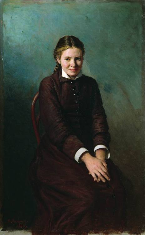 Mykola Yaroshenko: Girl Student (1883)