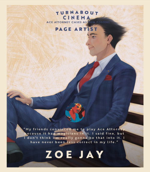 turnabout-cinema: CONTRIBUTOR SPOTLIGHTPut your hands together for our next page artist, Zoe Jay! He