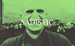 lordmarvoloriddle:  Tom Riddle personality traits 