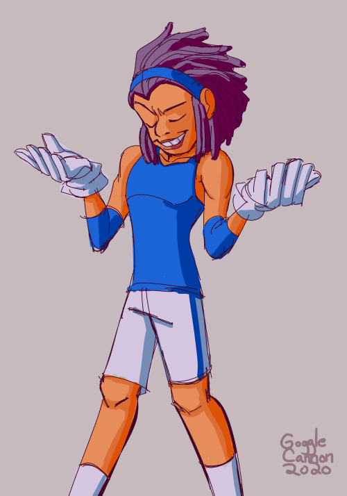 Sonic the Human!! Sonic is a track star(surprising no one), but he also loves swimming. He was afrai