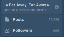 My Tumblr with Subliminal Message about 666