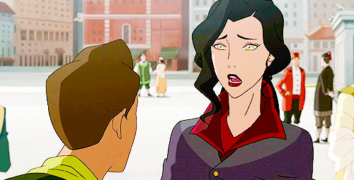 what that jerk doesnt understand is Asami is spoken forto Korra~ &lt; |D