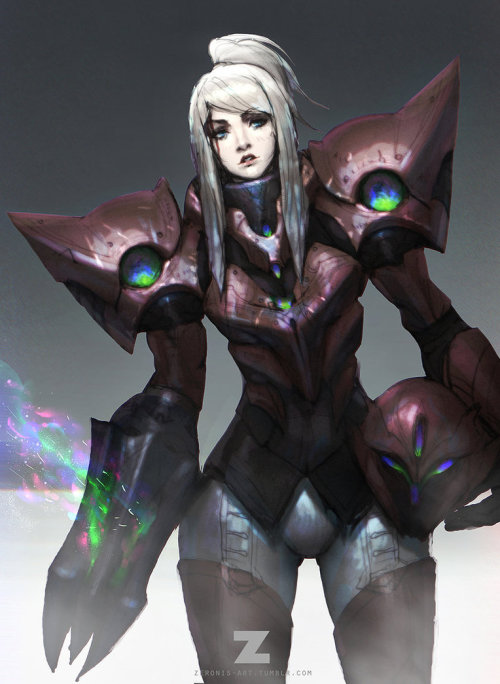 realms-of-fantasy:      Samus in the Dune   