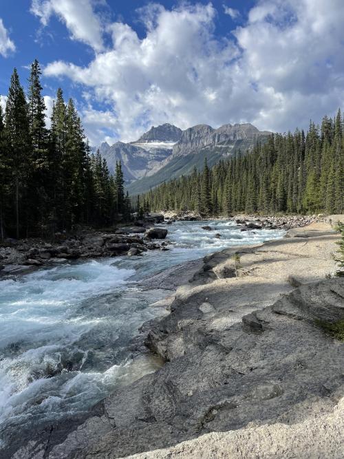 amazinglybeautifulphotography:  Mistaya River, Alberta Canada [3024x4032] [OC] - Author: PatrikLaine29 on reddit