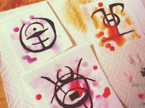 french-baby-witch:I feel the need to protect my house, so I prepared a few sigils (all found on @sig