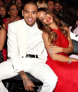 celebrixxxtiez:  Rihanna and Chris Brown… 