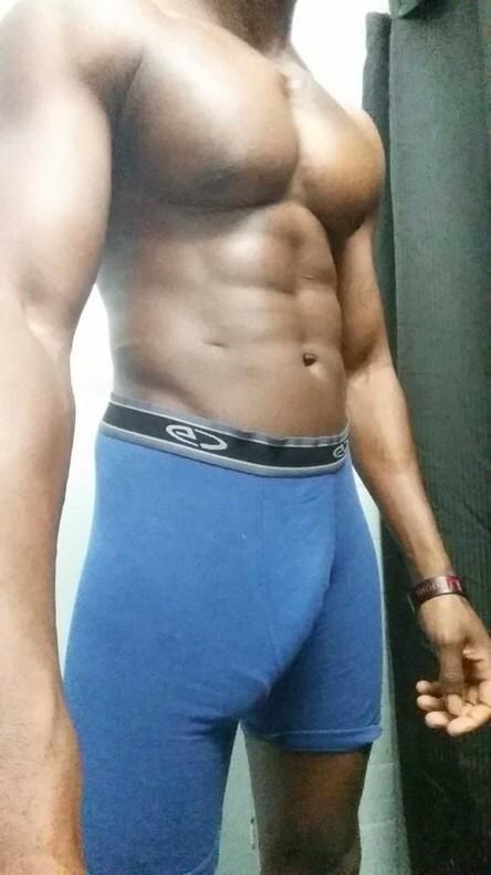 blackgaygifs:  muthafuckaz everywhere going crazy for #eggplantfriday - big bulge