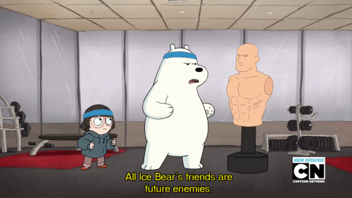 bbtin:  Ice Bear’s school of making friends.  adult photos