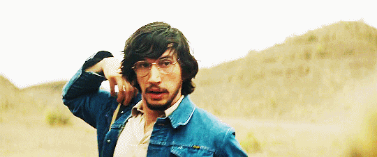 ultradextrious:  the-chicken-is-not-amused:  Adam Driver - Tracks (2013)  Ohhh my