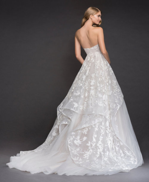 katiemarieweddings:Blush by Hayley Paige Spring 2018 Bridal Collection - Lulu Gown