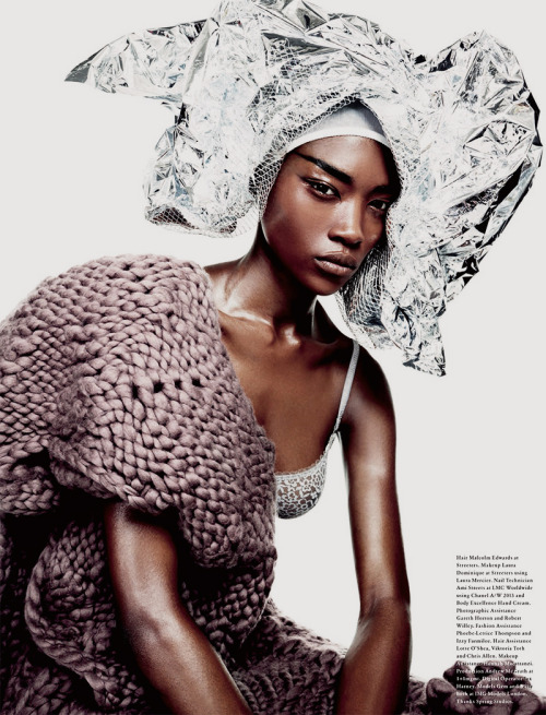 excess: betty adewole for wonderland magazine november 2013