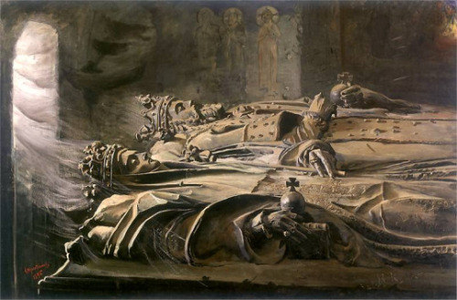 sempiternele:Leon Jan Wyczolkowski, ‘The Sarcophagi’
