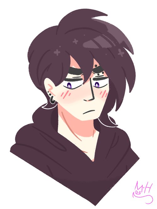masked-hybrid: Bust drawings of all Stardew husbands 