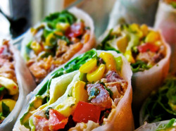 im-horngry:  Vegan Mexican Food - As Requested!Spicy Burritos!