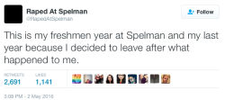 Micdotcom:  “Raped At Spelman” Calls Out College’s Victim Blaming A Twitter