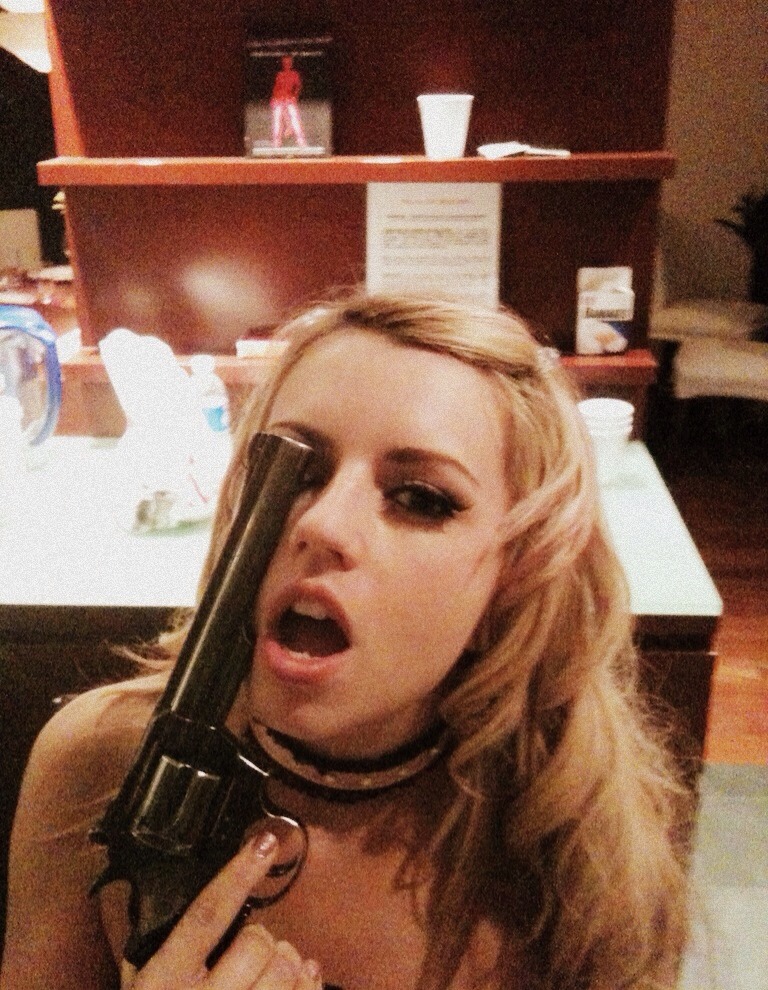 laurathegerm:&ldquo;My loveâ€™s a revolver  My sex is a killer  Do you wanna