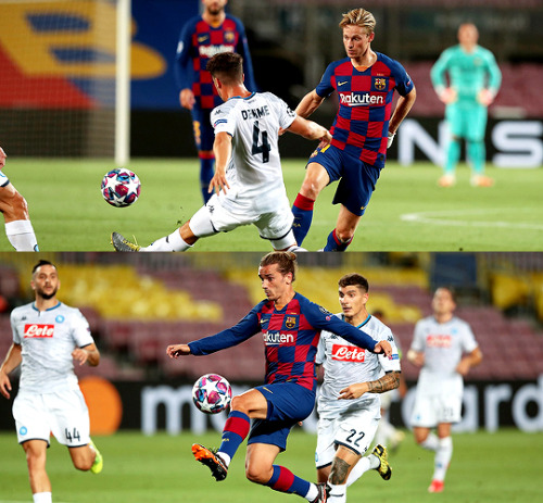 Champions League: FC Barcelona vs SSC Napoli 3-1