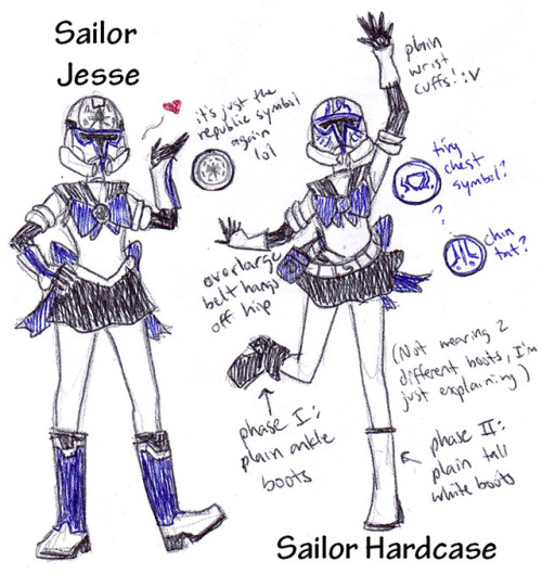 dakt37:So a few years ago my friend (x) and I did these Sailor Rex and Sailor Cody cosplays, and tod