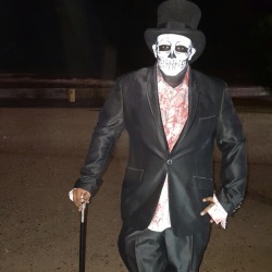 My last Halloween cosplay as skeleton gentleman