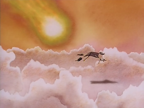 snufqueen: Comet in Moominland   (ムーミン谷の彗星, Mūmindani no Suisei)1992